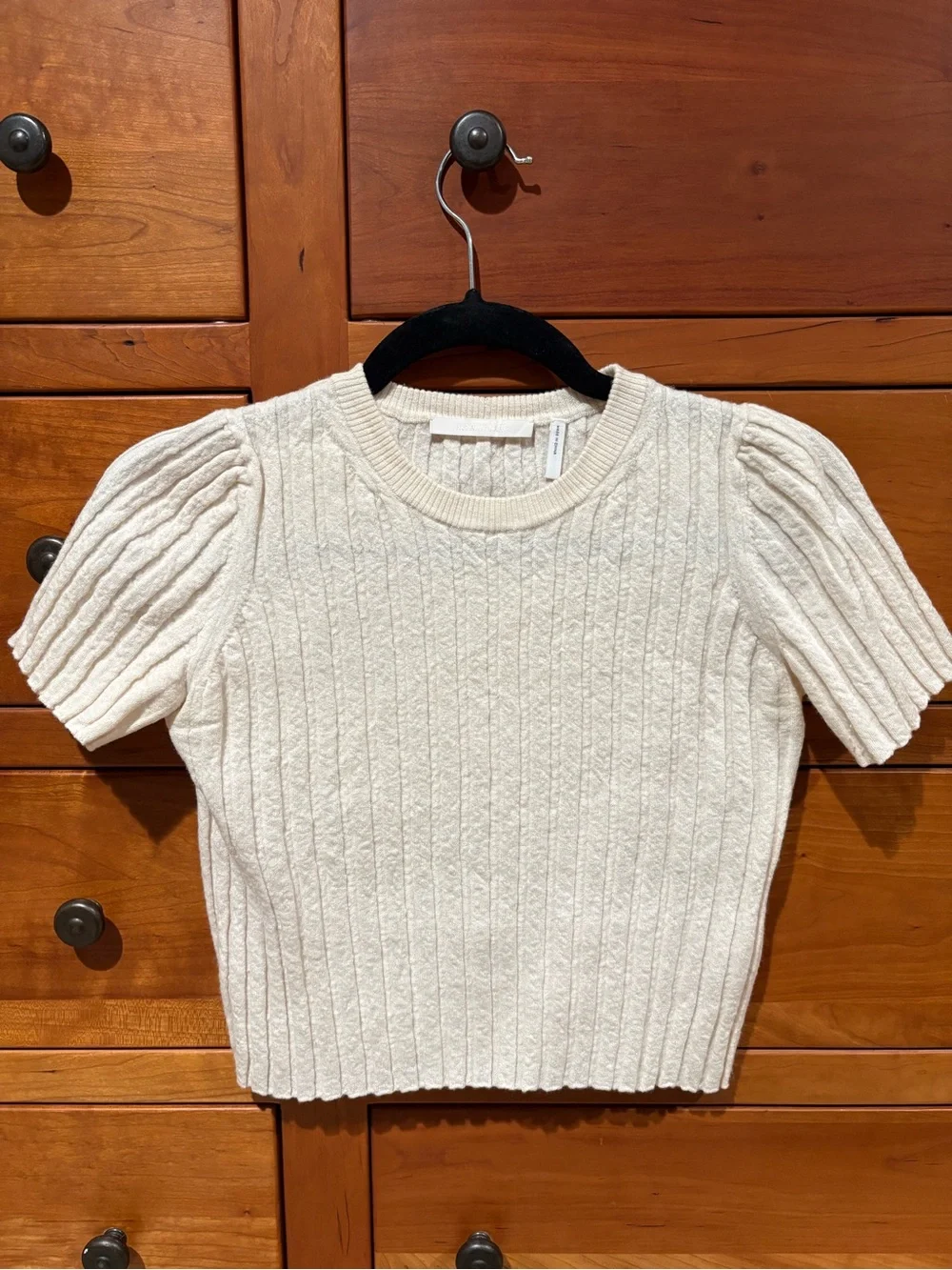 Helmut Lang short sleeve sweater